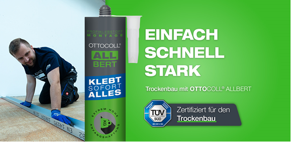 OTTOCOLL ALLBERT Universalkleber C01 WEISS Hybrid 290ml Kartusche