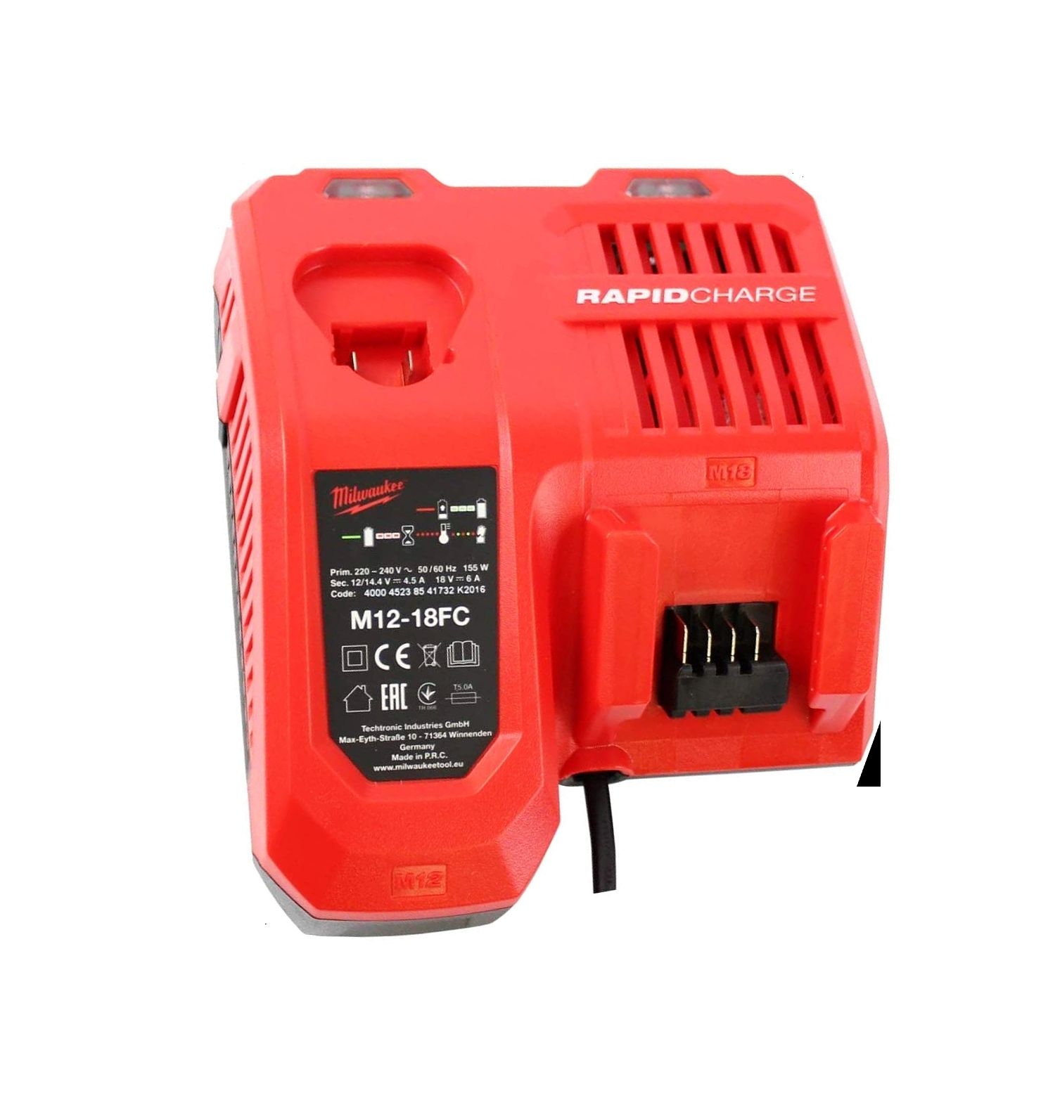 Milwaukee M12-18FC Akku-Ladegerät Milwaukee M12-18FC Akku-Ladegerät