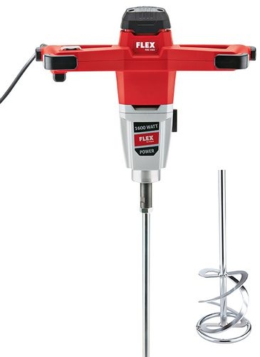 FLEX 1600 Watt 2-Gang-Rührer MXE1602 +WR2 160 mit 3-Stufen Drehzahlschalter