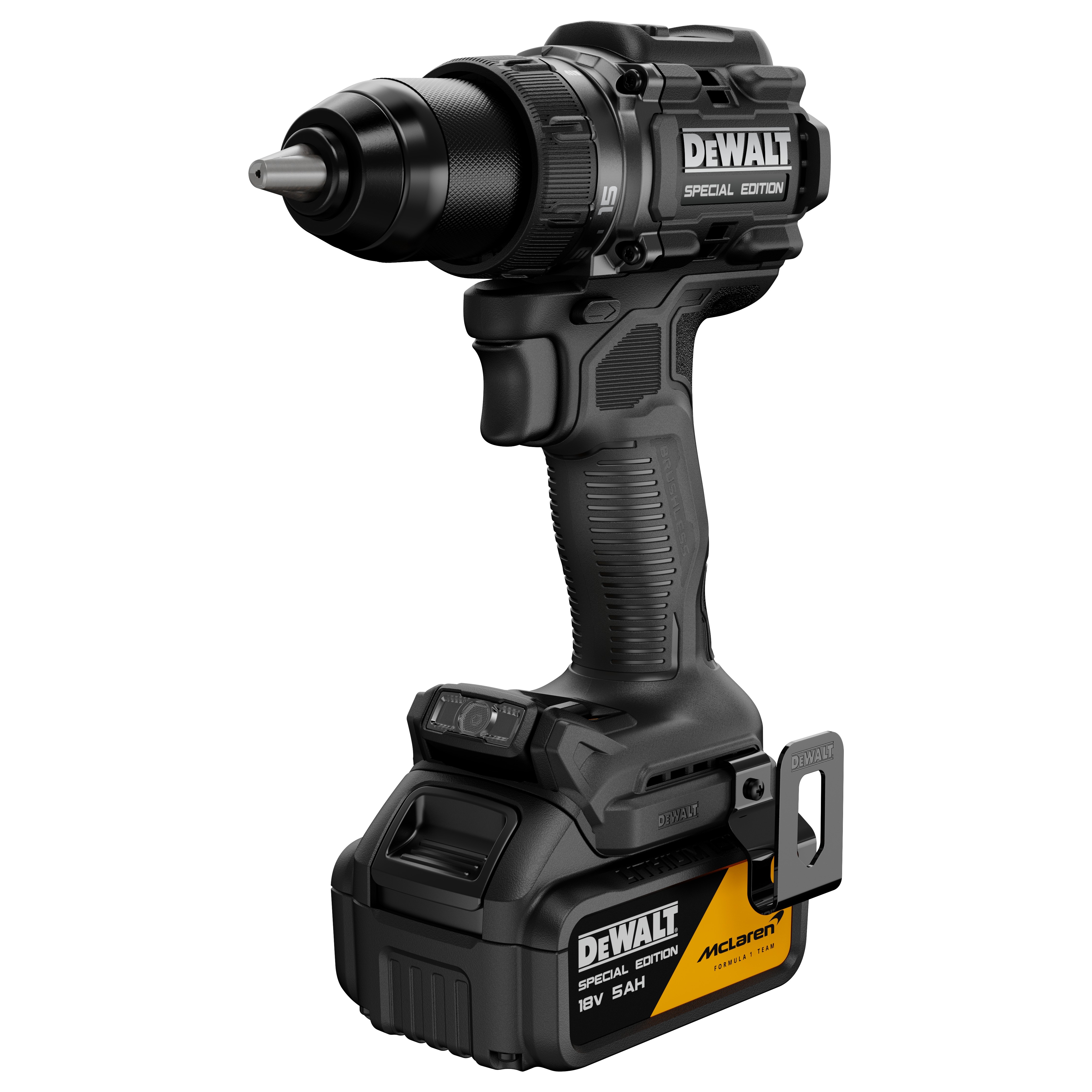 DeWalt/McLaren 18V Akku-Bohrschrauber DCD81MP2T inkl. 2xAkku 5Ah im TSTAK