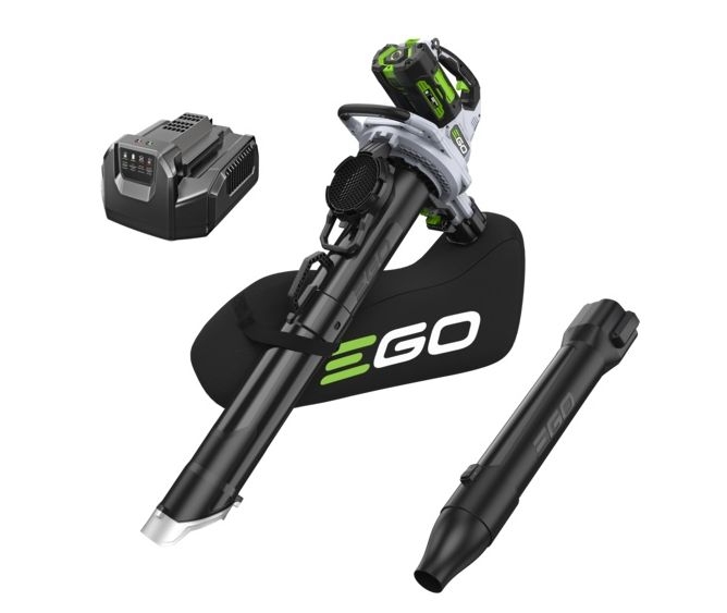 EGO Akku-Laubbläser/+Sauger LV5004E KIT Häckselfunktion 1xAkku 56V 5Ah+Ladegerät