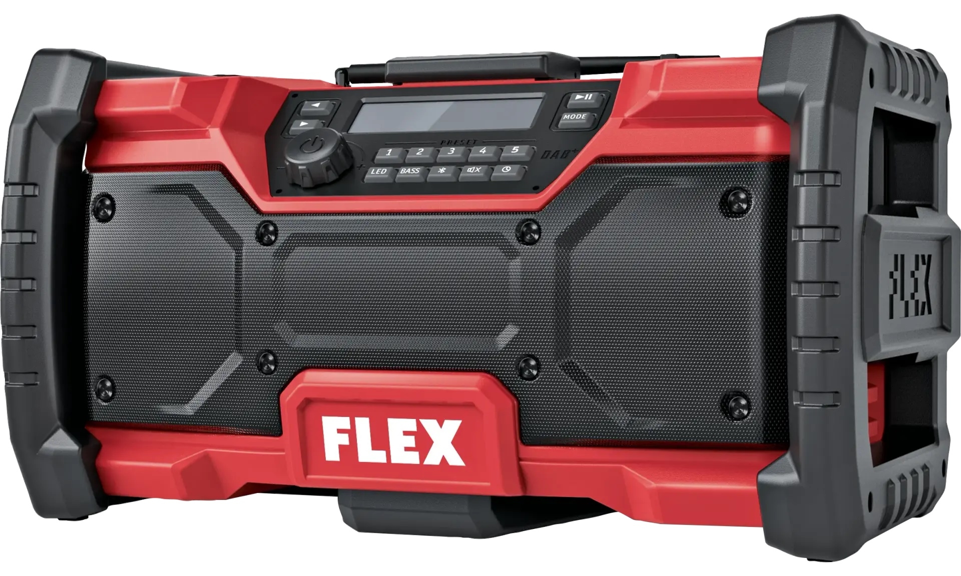 FLEX Akku-Baustellenradio RD12/18/230V DAB+ Bluetooth