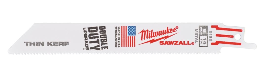Milwaukee Säbelsägeblatt Metall 150 x 1,8 mm VE50