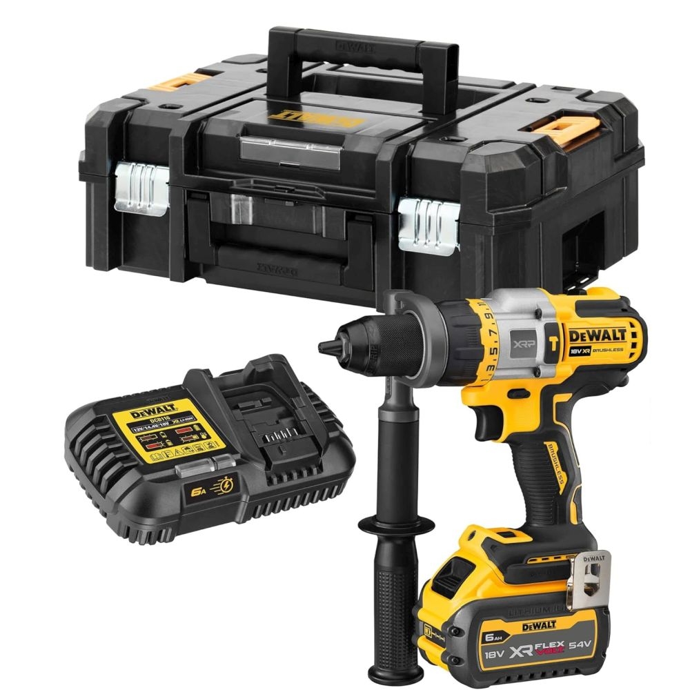 DeWalt DCD999T1 Akku-Schlagbohrschrauber (BL) 18V 1x Akku Flexvolt 54V/18V 6.0Ah