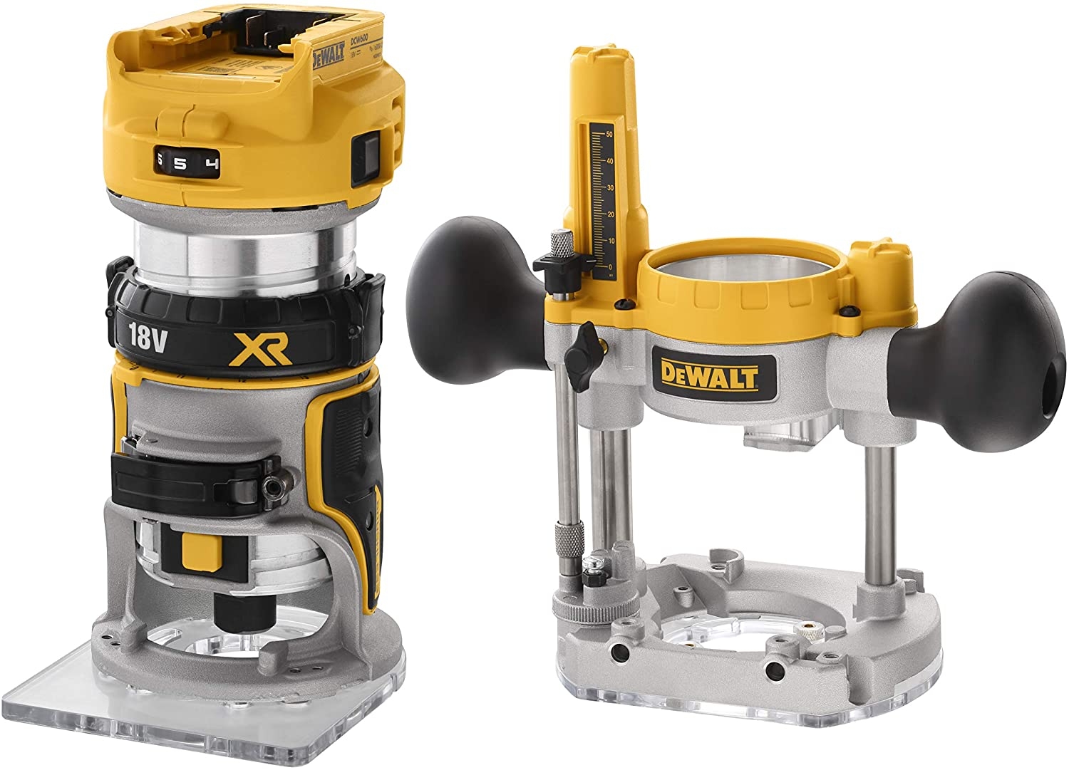 DeWalt DCW604NT-XJ Akku-Kombifräse 18V (Basisv.) im TSTAK