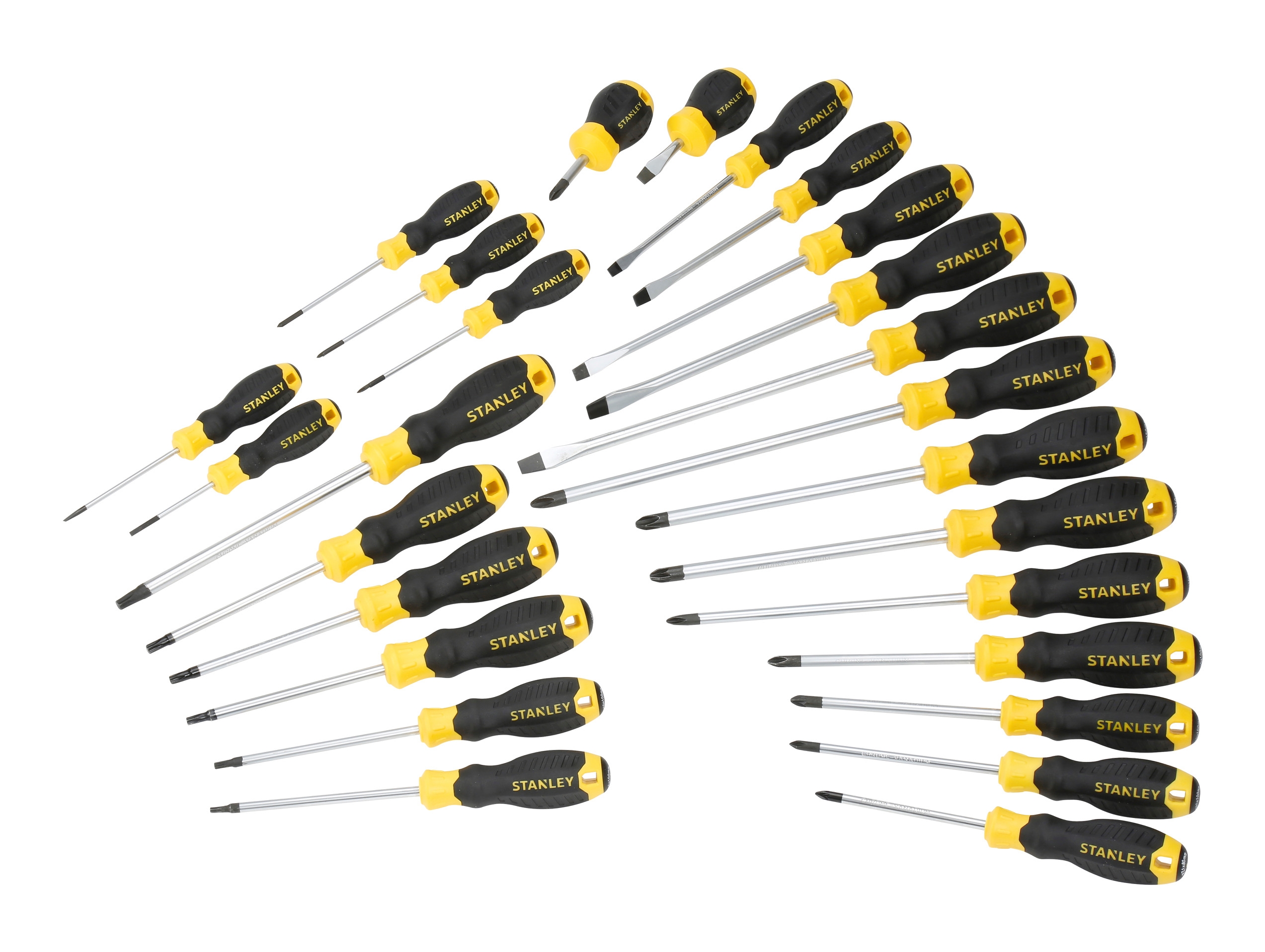 Stanley Schraubendreher-Set 26-tlg. mit Wandhalter