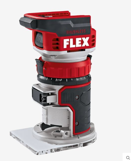 FLEX 18V Akku Kanten-& Oberfräse CER 18.0-EC C