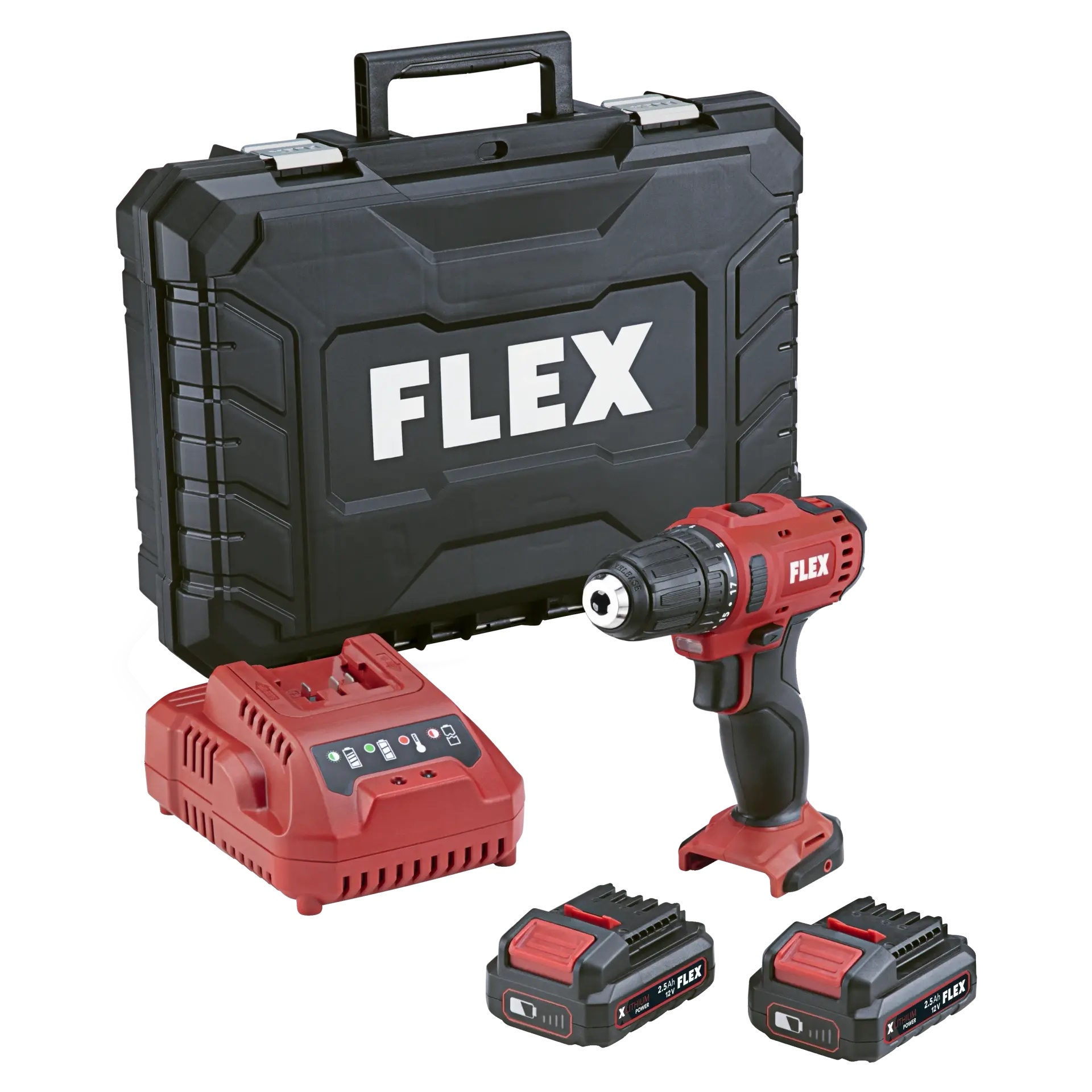 FLEX 12V Akku Bohrschrauber DD 2G 12-LDBC/2.5 2xAkku 12V 2.5Ah im Koffer