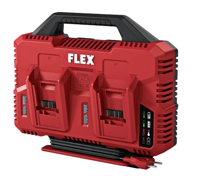 FLEX Doppel-Ladegerät CA SP 2x12/18 (10,8V/12V/18V) auch für STACKPACK