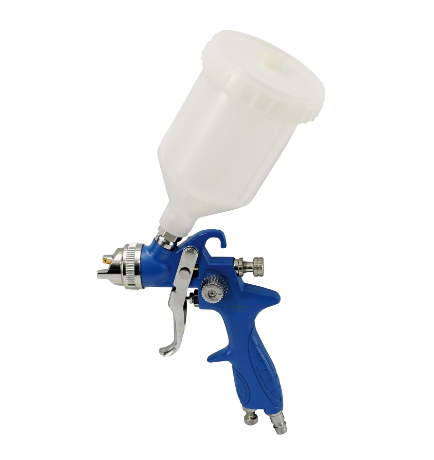 HM Müllner Druckluft-Lackierpistole HVLP 600ml 27F-LP2, 1,4mm
