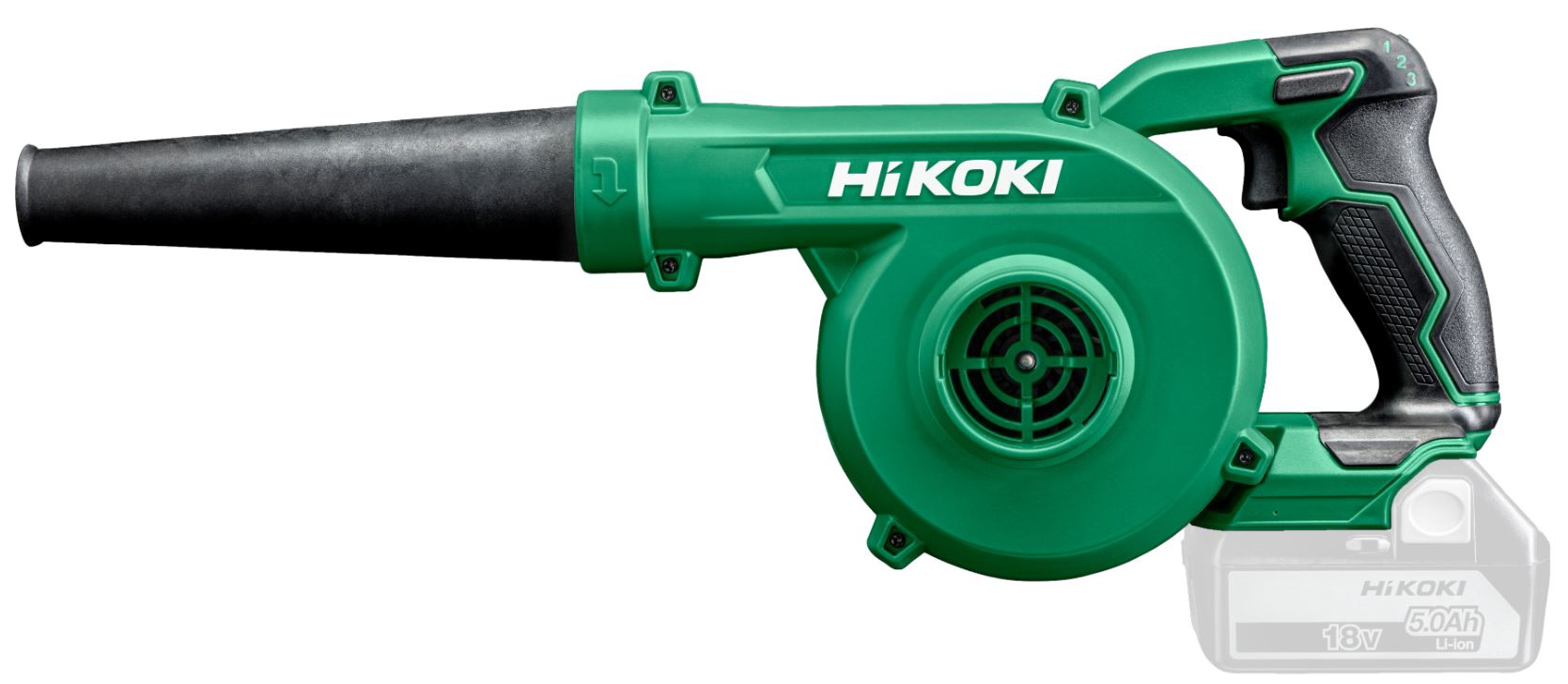 HIKOKI RB18DC (Basic / i.Karton) 18V Akku Gebläse+Sauger (Solo ohne Akku)