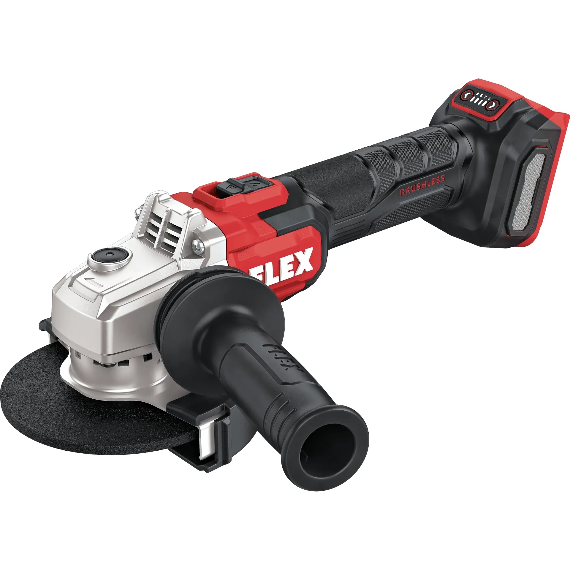 FLEX 18V Akku-Winkelschleifer LBE 125-15 18-ECC regelbar mit Bremse Solo/Karton