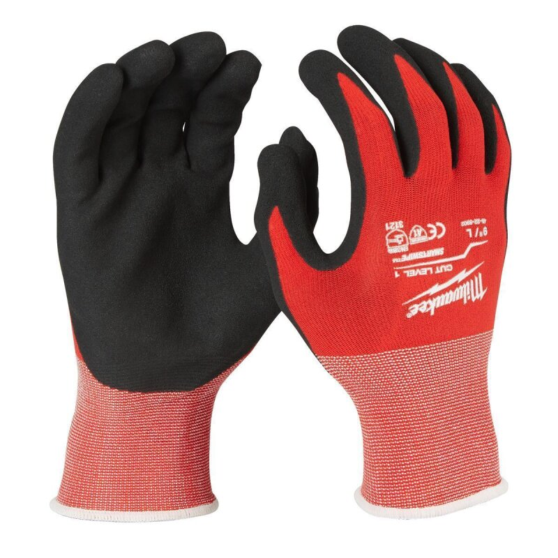 Milwaukee Schnittschutzhandschuhe Klasse 1 Größe 9 (L)