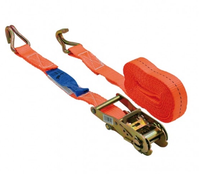 Zurrgurt 5m zweiteilig mit Spitzhaken 1.500daN(kg) Zurrgurt 5m zweiteilig mit Spitzhaken 1.500daN(kg)