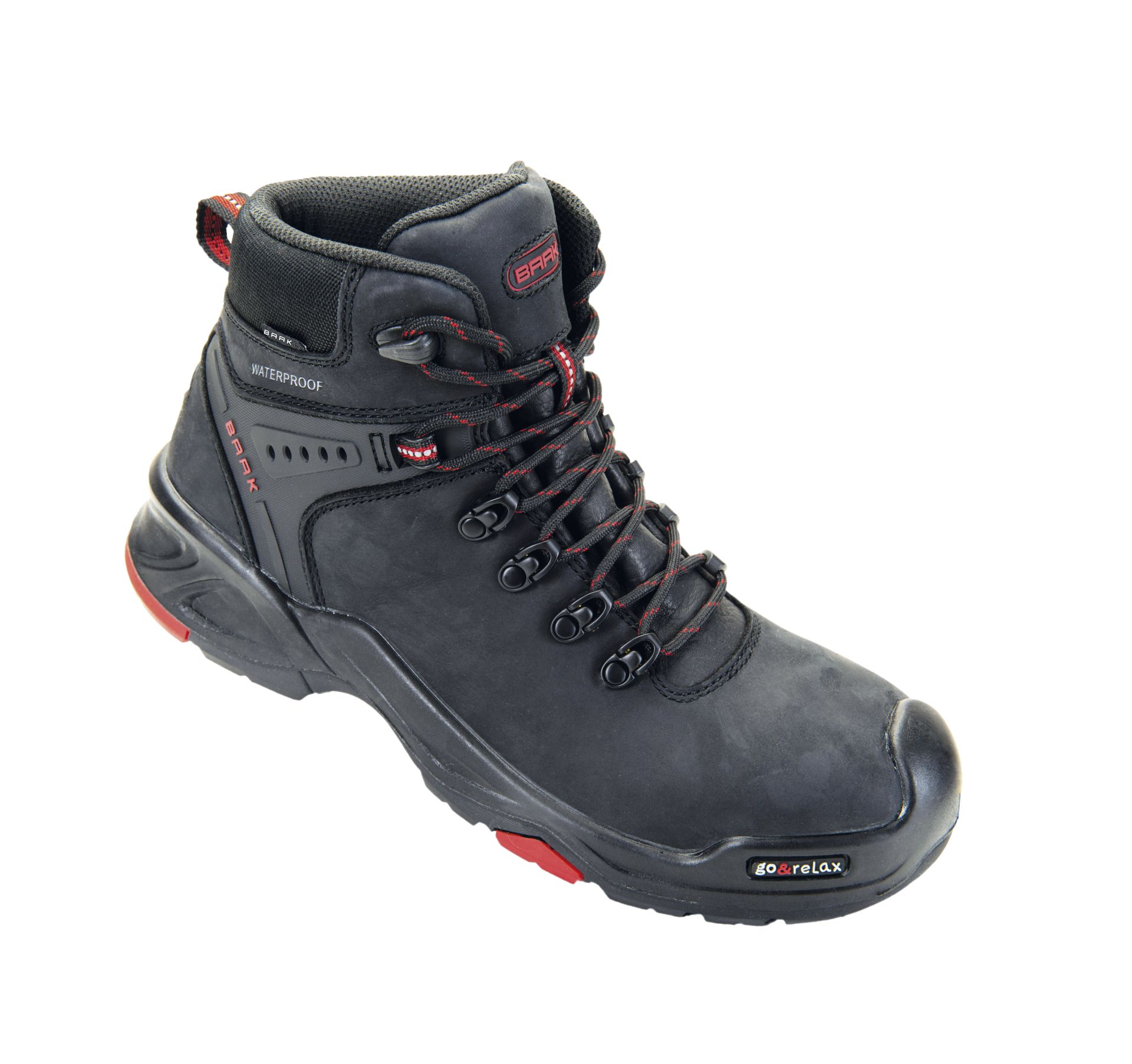 Baak DRY Leder-Sicherheitsstiefel Bailey S3 Gr. 45 (SRC HRO WR)
