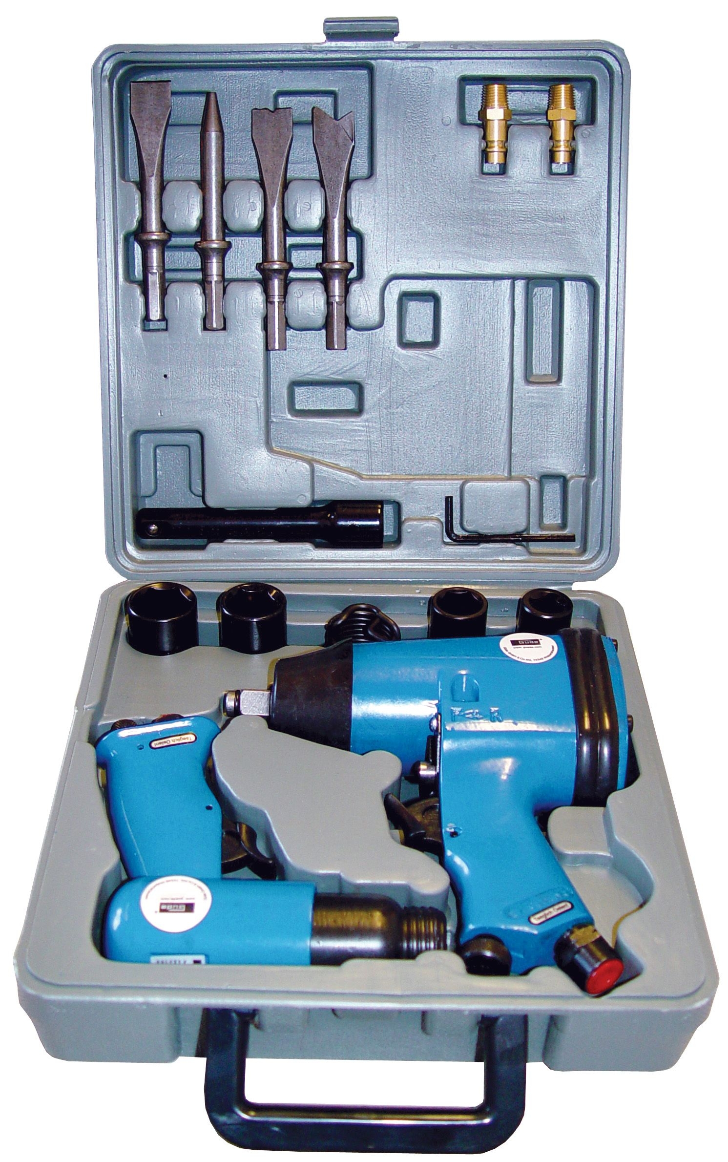 Güde Druckluftgeräte-Set 15-tlg. Schlagschrauber + Meißelhammer *Sonderposten* Güde Druckluftgeräte-Set 15-tlg. Schlagschrauber + Meißelhammer *Sonderposten*