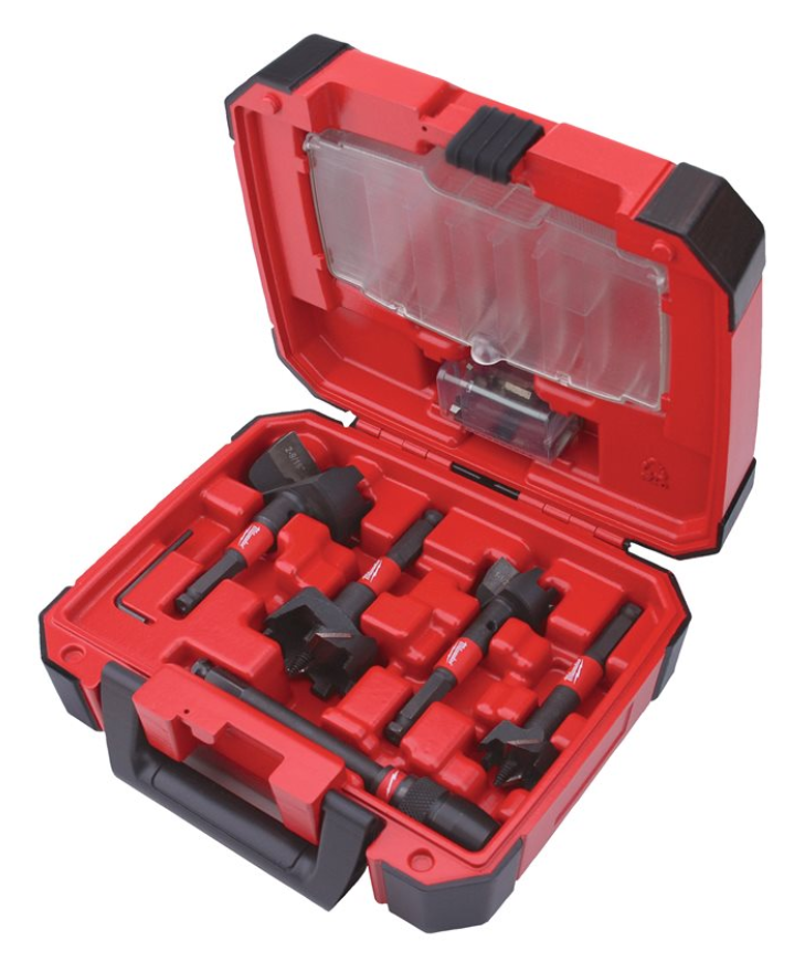 Milwaukee SWITCHBLADE Selbstbohrer Set 5-tlg 35/38/54/65mm Verlängerung 140mm