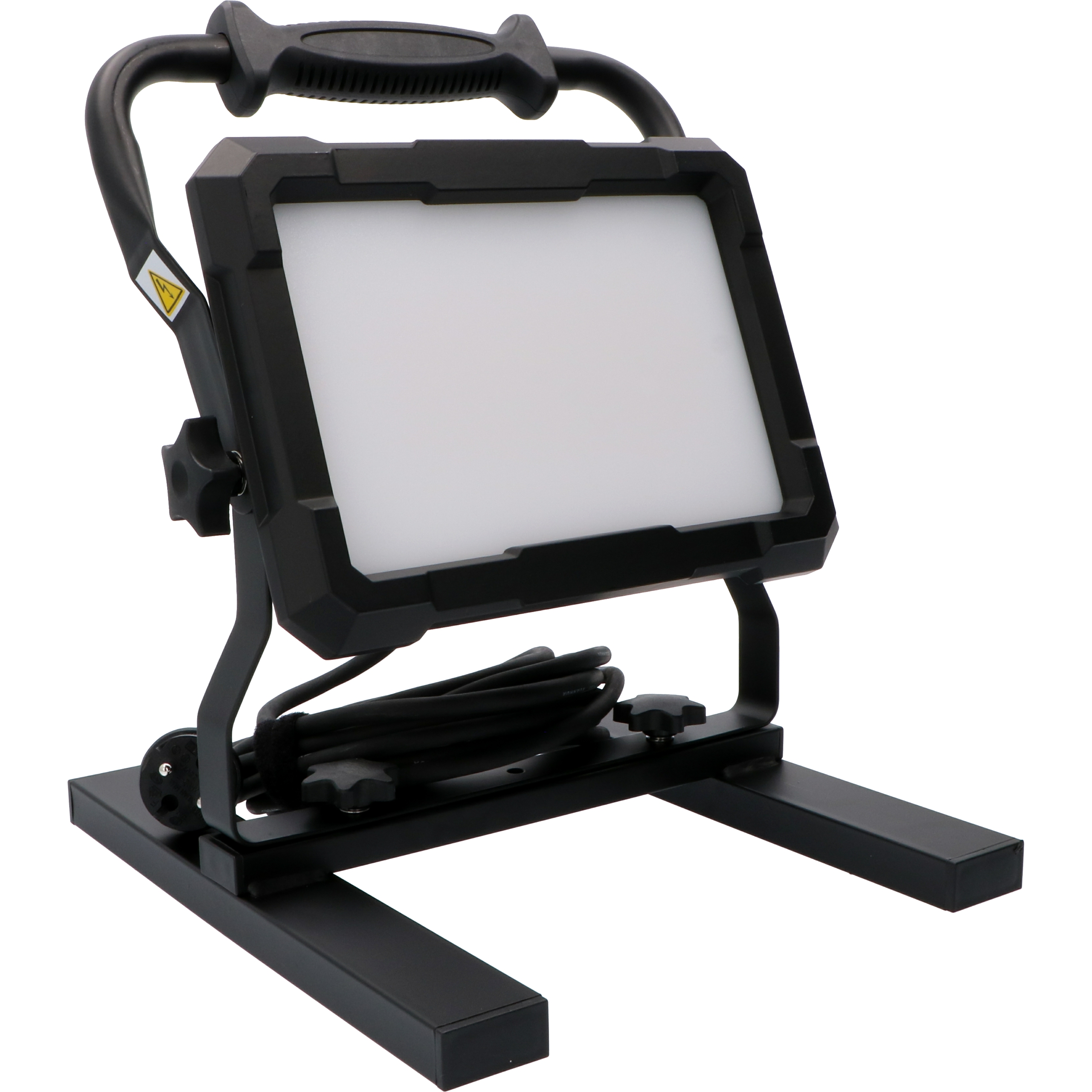 SHADA LED's work LED-Baustrahler 100W 9000Lm IP65 (5m Kabel) Blendreduziert