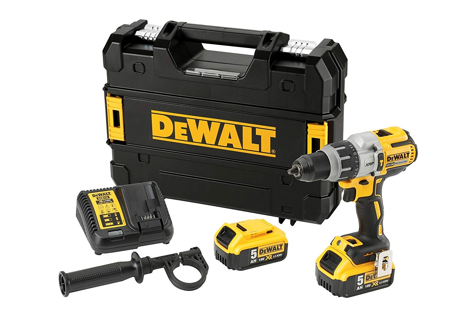 DeWalt DCD996P2-QW Schlagbohrschrauber (BL) 18V / 5Ah (3-Gang)