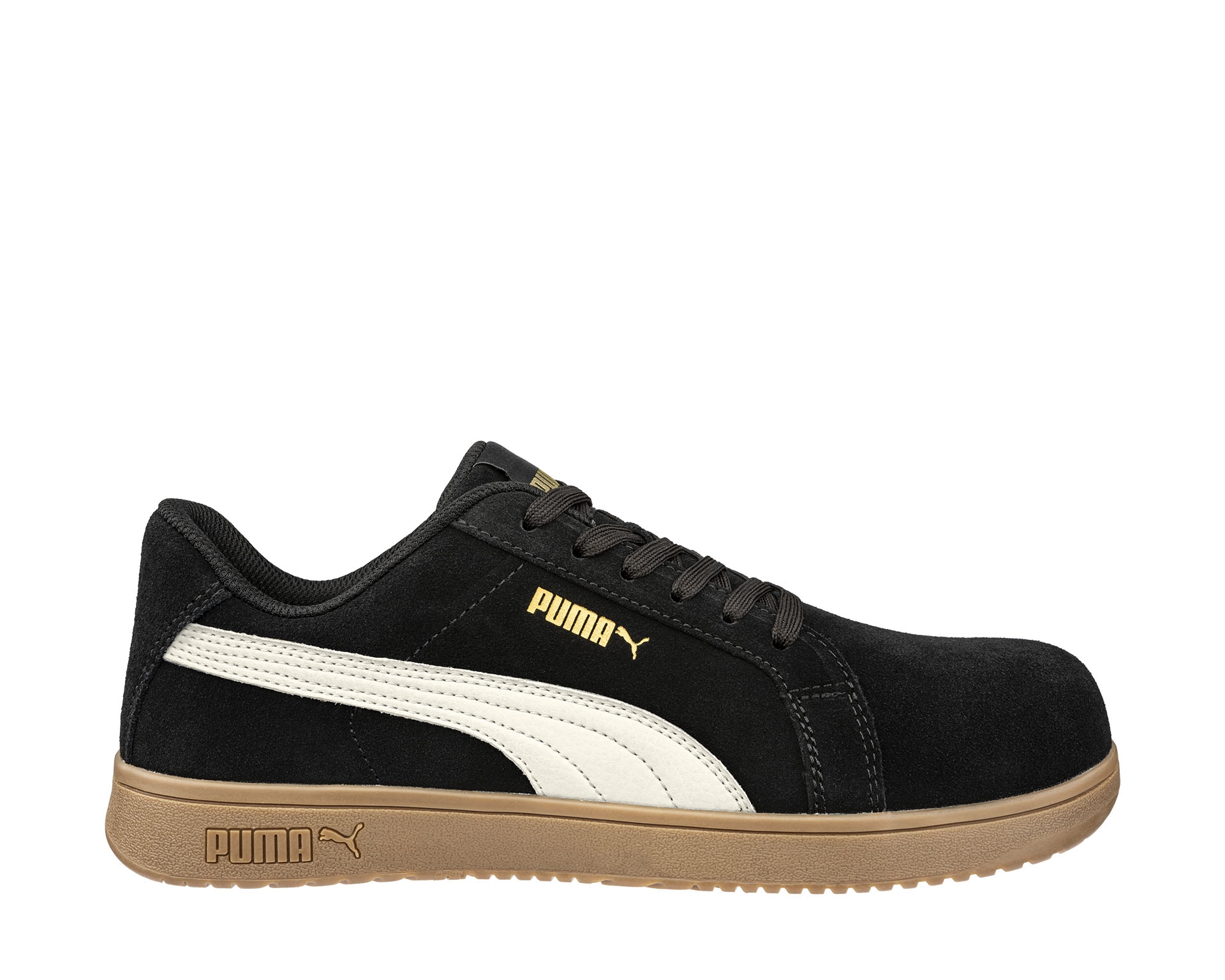 PUMA Sicherheitsschuhe Iconic BLK/GUM LOW S1PL ESD FO HRO SR Gr.45