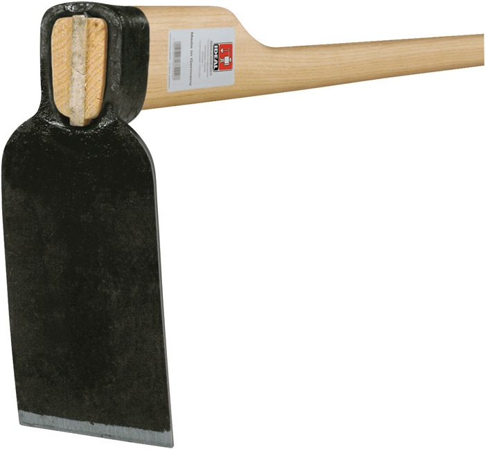 Reuthacke Blattmaß 210x100x120mm geschmiedet mit Stiel IDEAL