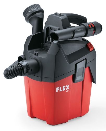 FLEX 18V Akku-Kompakt-Sauger VC6 LMC 18.0, Solo ohne Akku 481491