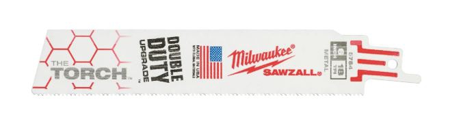 Milwaukee Säbelsägeblatt Metall THE TORCH 230 x 2,5mm VE25 Milwaukee Säbelsägeblatt Metall THE TORCH 230 x 2,5mm VE25