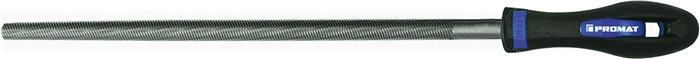 Werkstattfeile DIN 7261 Länge 150mm Querschnitt 6,3mm Hieb 2 Rund 2K-Ergo PROMAT