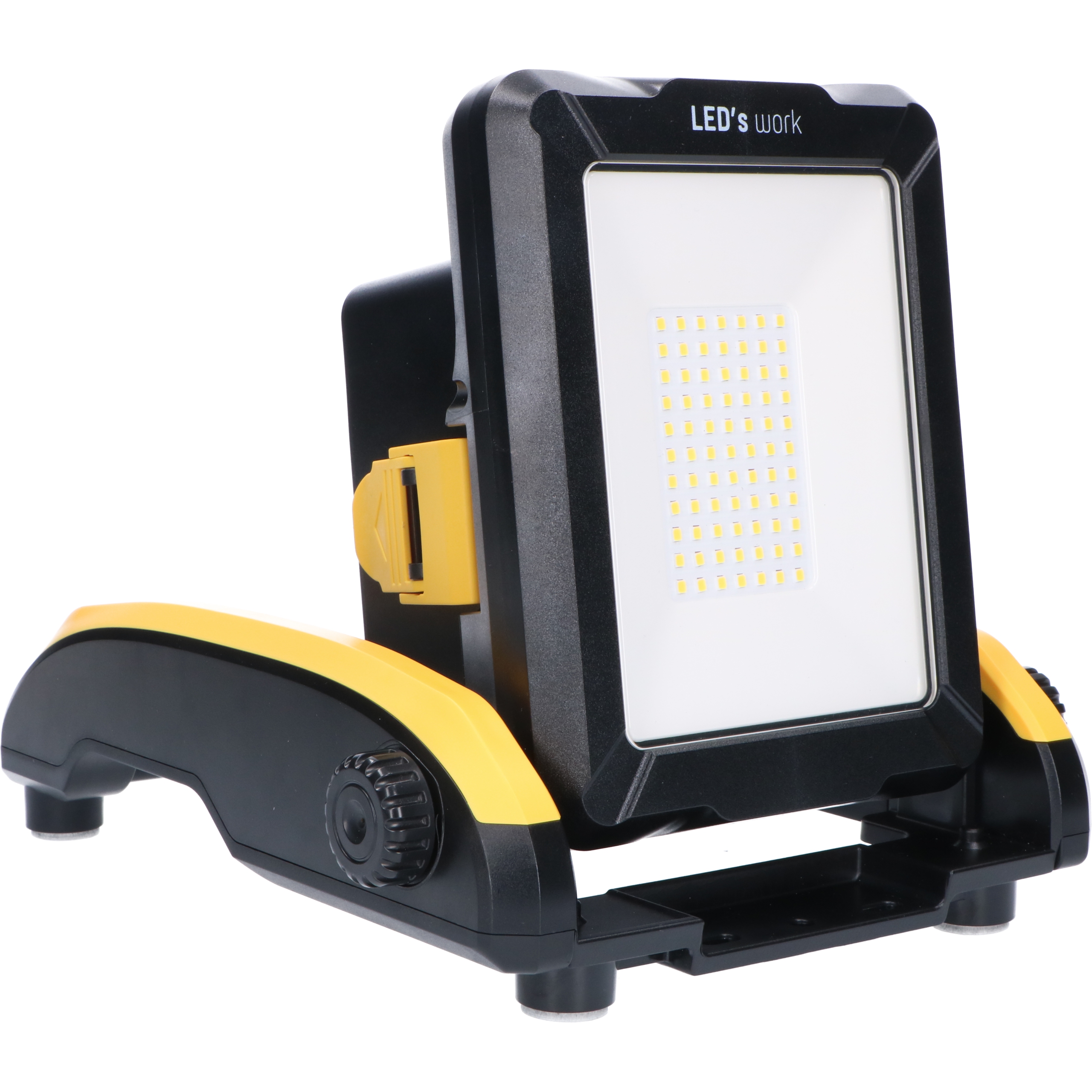 SHADA LED-Akku-Arbeitsleuchte 20W 2900lm 5000K IP54 Schutzkl.3, 18V +div.Adapter