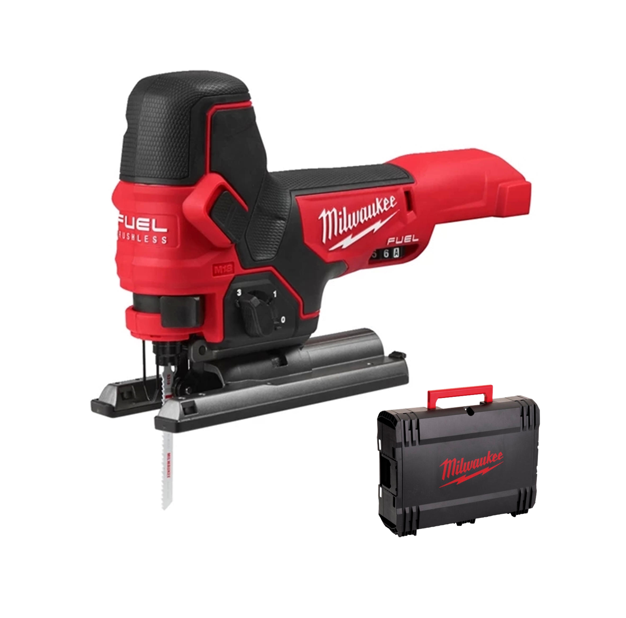 Milwaukee M18FBJS-0X FUEL Akku-Stichsäge in Box Milwaukee M18FBJS-0X FUEL Akku-Stichsäge in Box
