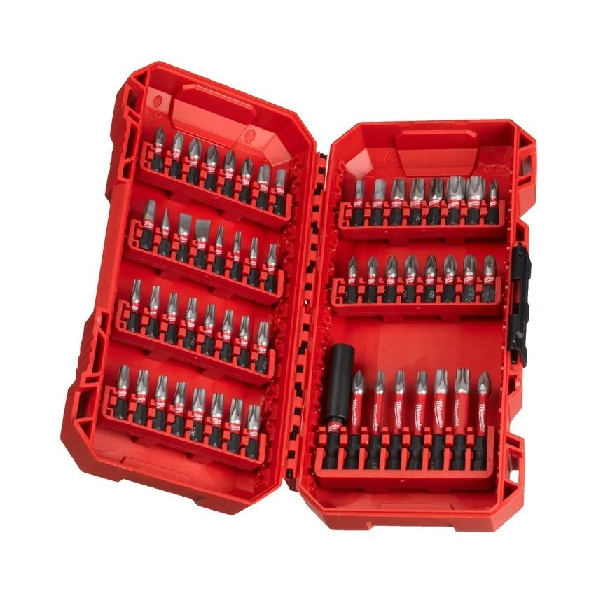 Milwaukee SHOCKWAVE Bit-Set Schrauben 56-teilig