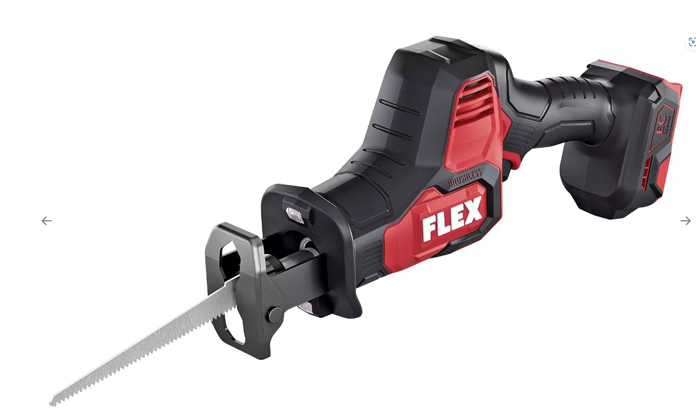 FLEX 18V Akku-Kompakt-Säbelsäge RS 25 18.0 EC C Solo / Karton