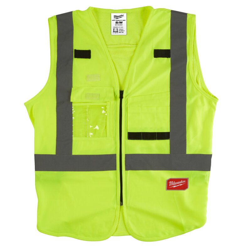 Milwaukee Warnschutzweste gelb Größe L/XL