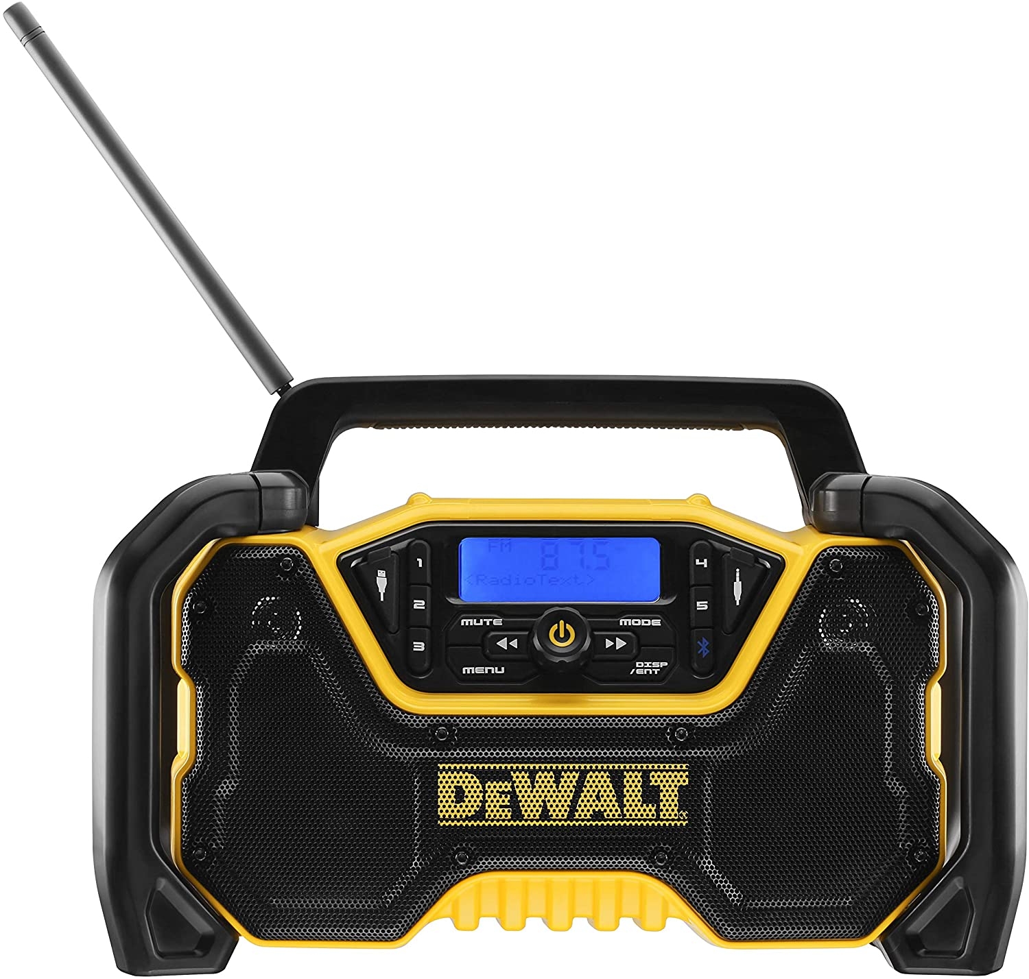 DeWalt DCR029 Akku- u. Netz-Radio (DAB+/Bluetooth) ohne Ladefunktion