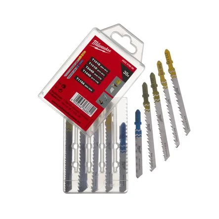 Milwaukee Stichsägeblattset 35-tlg. für Holz & Metall