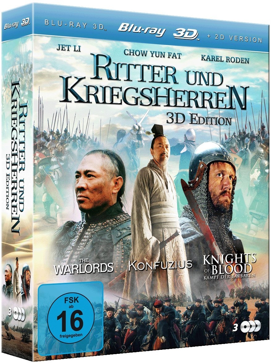 Ritter und Kriegsherren (Konfuzius 3D / Knights of Blood 3D / The Warlords 3D)