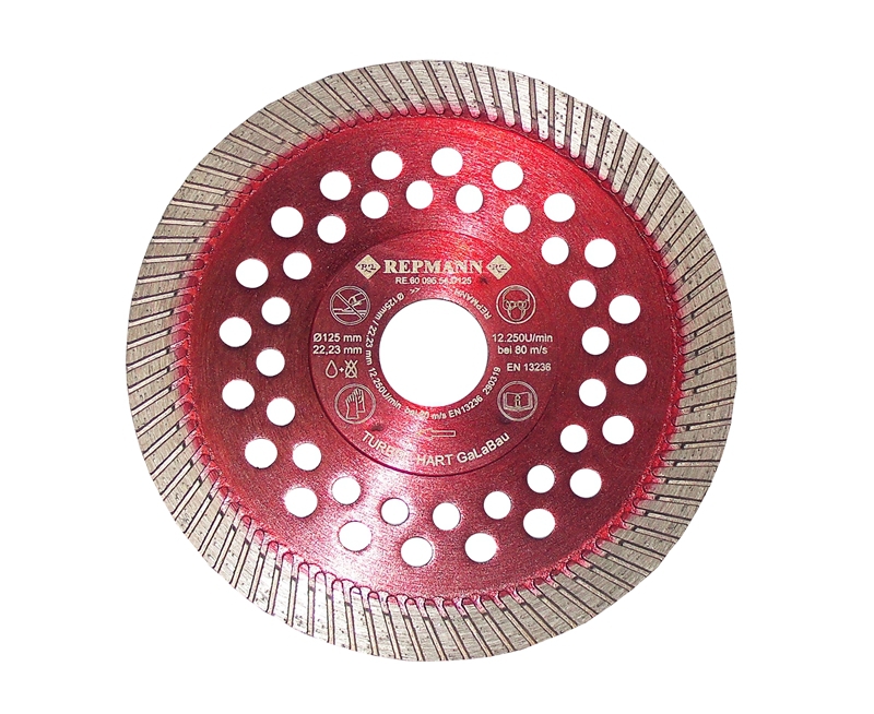 Diamantscheibe 125 x 22,2mm TURBO-HART GaLa Bau#zEAN 0768813138692 Diamantscheibe 125 x 22,2mm TURBO-HART GaLa Bau#zEAN 0768813138692