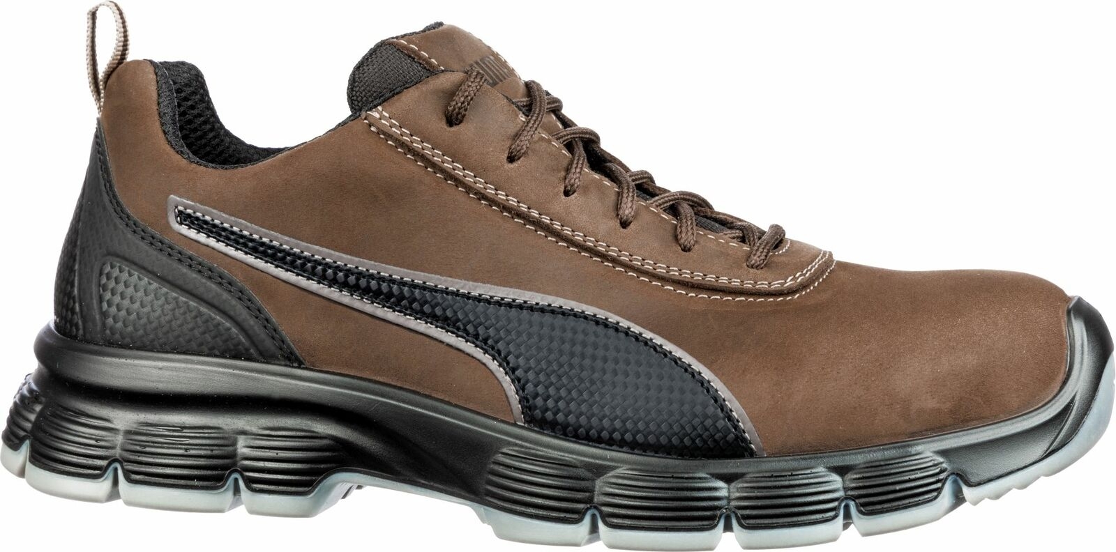 PUMA Arbeitsschuhe CONDOR BROWN LOW Gr. 45 S3 ESD SRC schwarz/braun