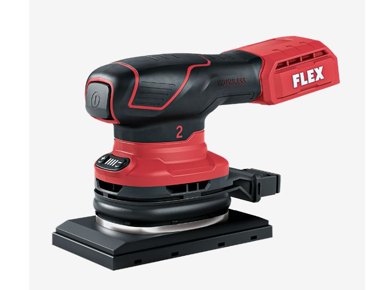 FLEX Akku-Schwingschleifer OSE 2-80 18-EC C Drehzahlregelung Solo/Karton