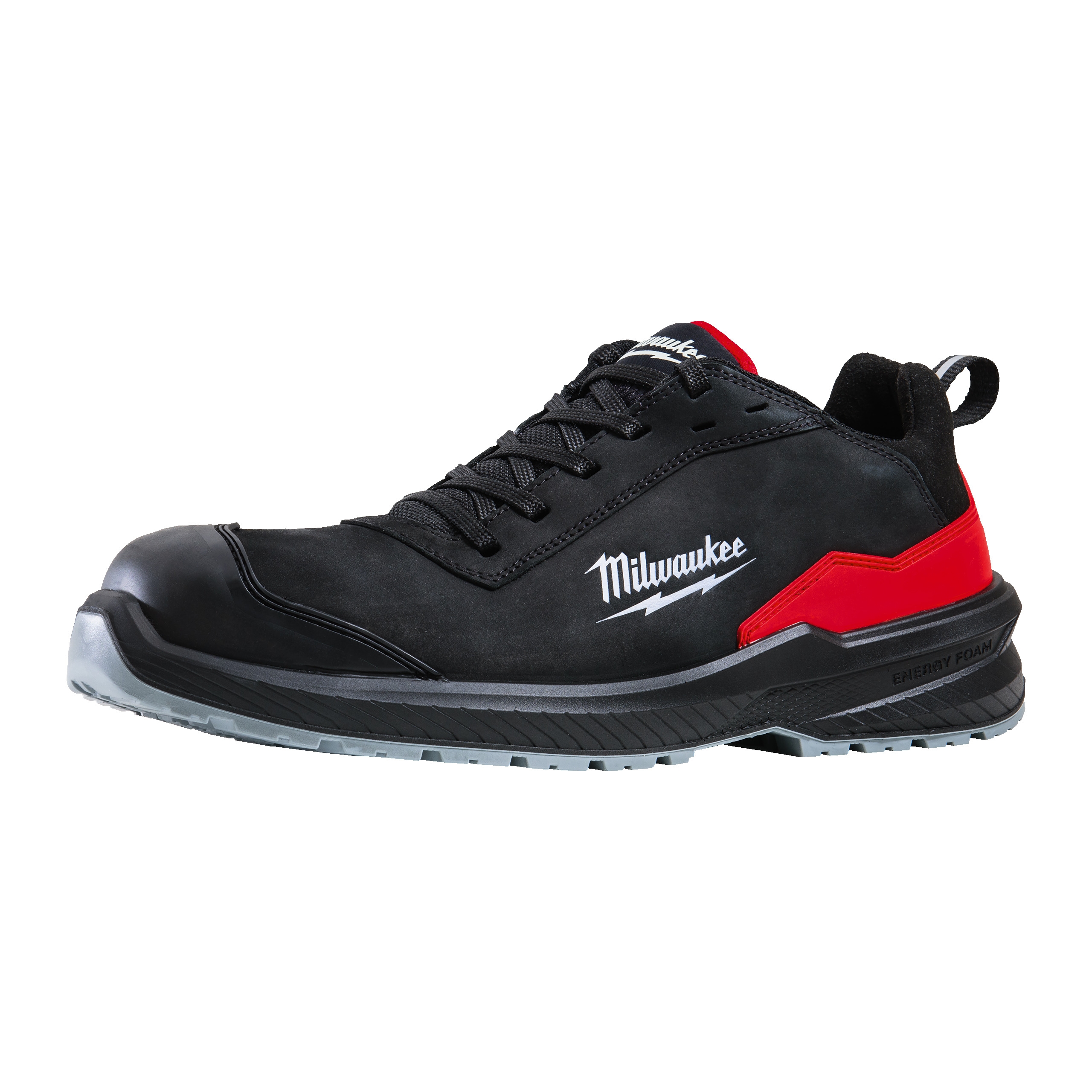 Milwaukee FLEXTRED S3S Sicherheits-Halbschuh Gr.43 schwarz Leder