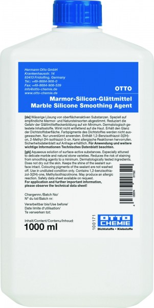 Otto Chemie Marmor-Silikon-Glättmittel 1L (auch für u.a. Naturstein)