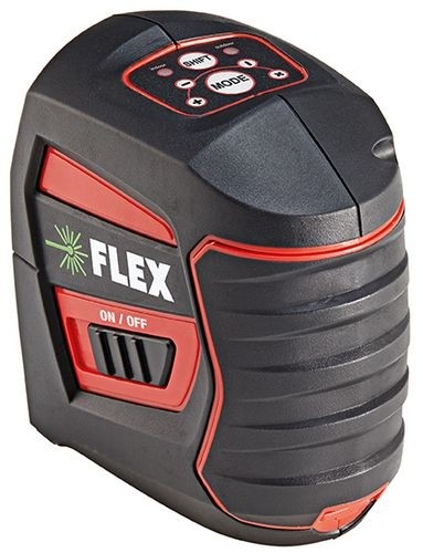 FLEX ALC 2/1-G/R Selbstnivellierender Kreuzlinien-Laser mit Empfängermodus