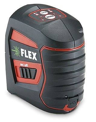 FLEX ALC 2/1-G Selbstnivellierender Kreuzlinien-Laser
