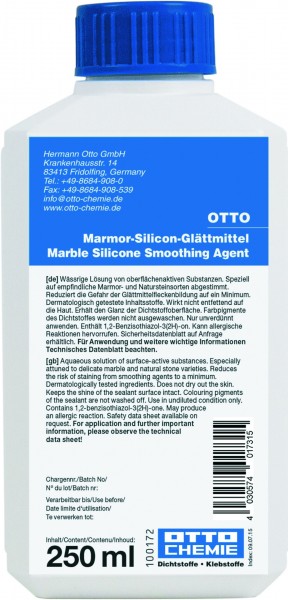 Otto Chemie Marmor-Silikon-Glättmittel 250ml (auch für u.a. Naturstein)