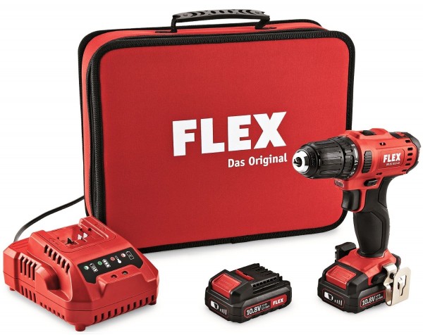 FLEX Akkuschrauber DD2G 10.8-LD 10,8V (2x 2,5Ah)