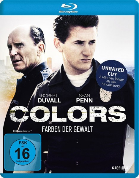 COLORS Farben der Gewalt (Blu-ray) Robert Duval, Sean Penn (Unrated Cut)