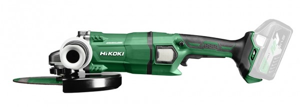 Hikoki G3623DA (Basic/Koffer) 36V Akku-Winkelschleifer 230mm i.K (Brushless)