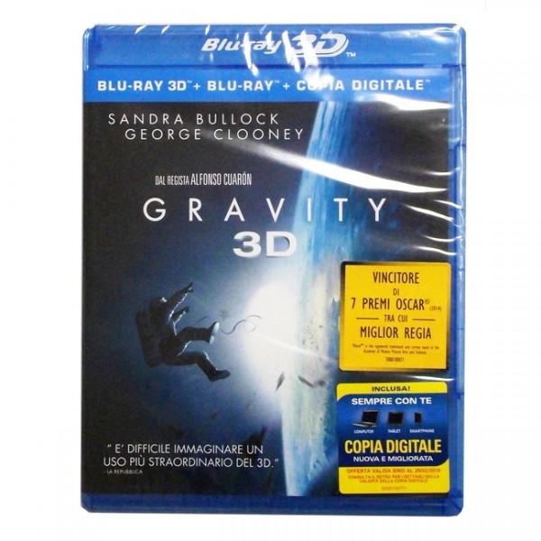 Gravity (Blu-ray 3D+2D) Deutscher Ton